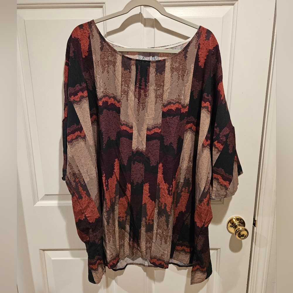 4XL Multi-Color Blouse